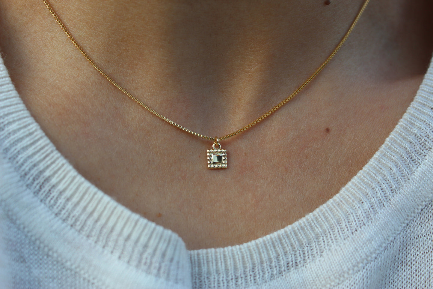 Collar BB Cuadro bor