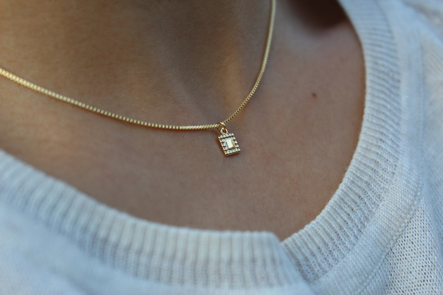 Collar BB Cuadro bor