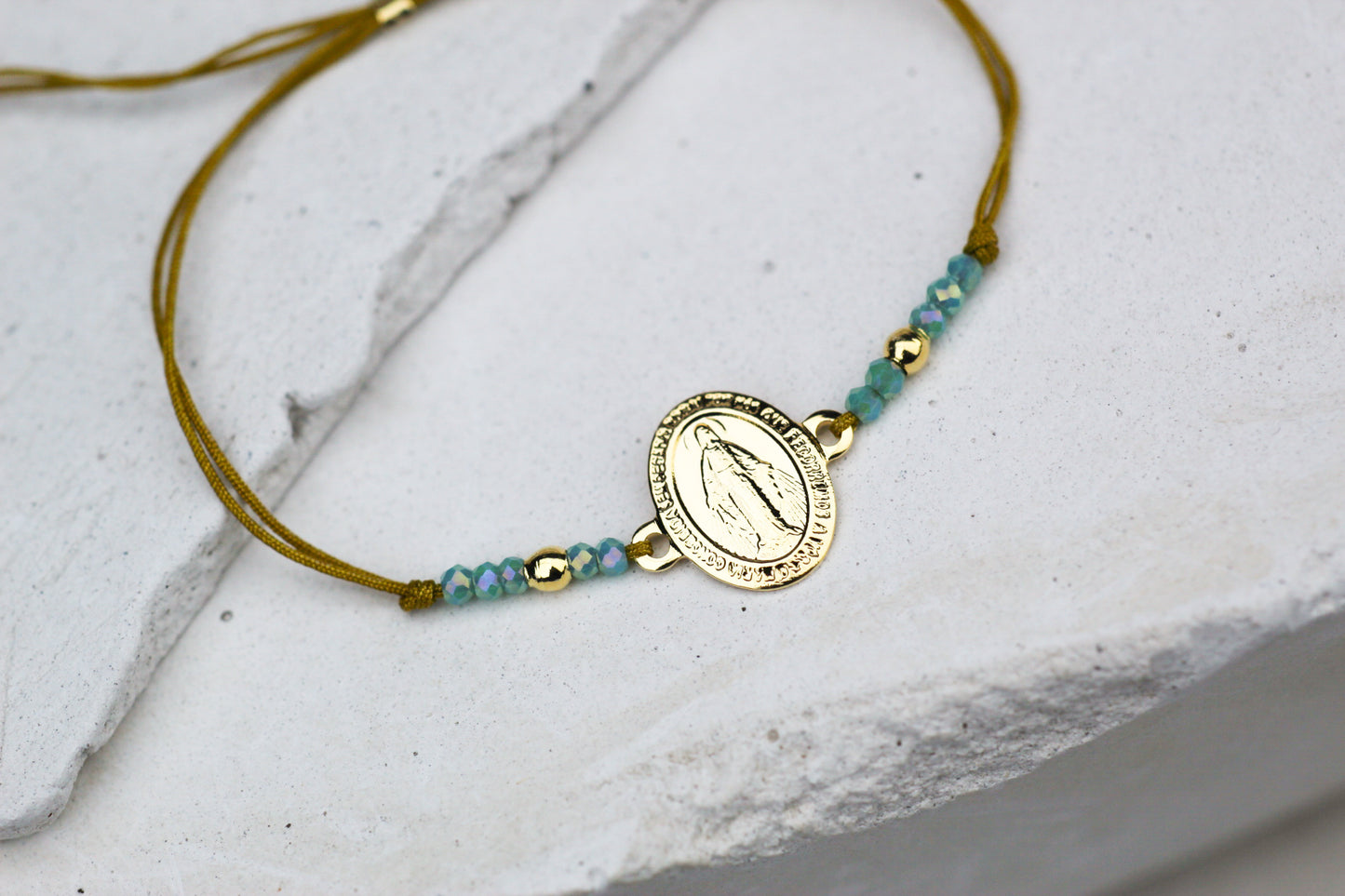 Pulsera Virgen de los Rayos cor