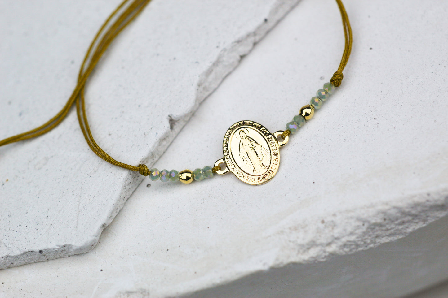 Pulsera Virgen de los Rayos cor