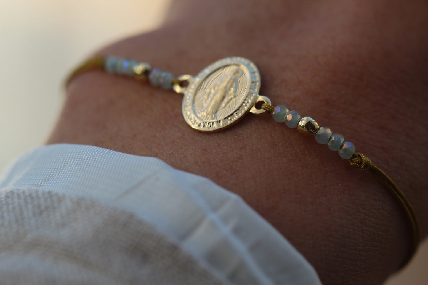 Pulsera Virgen de los Rayos cor