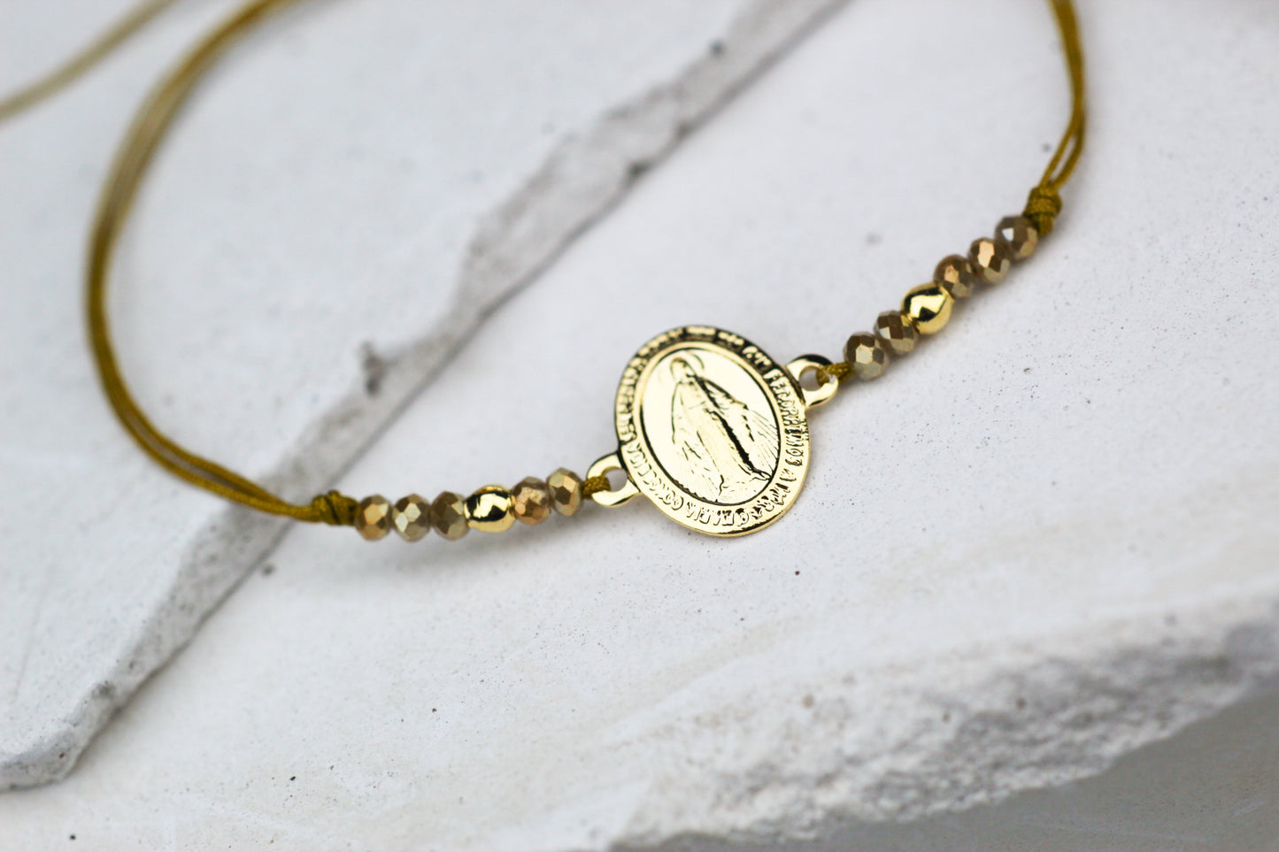 Pulsera Virgen de los Rayos cor