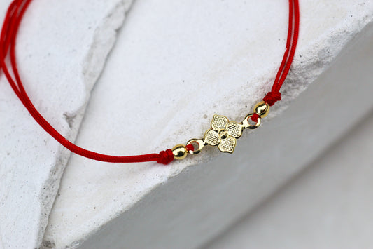 Pulsera Flor tex bol