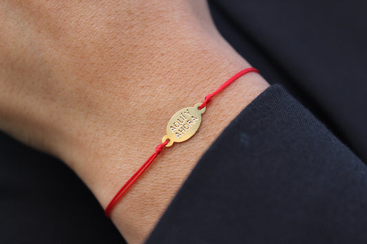 Pulsera Frases Rojo, un detalle que te recuerda quién eres.