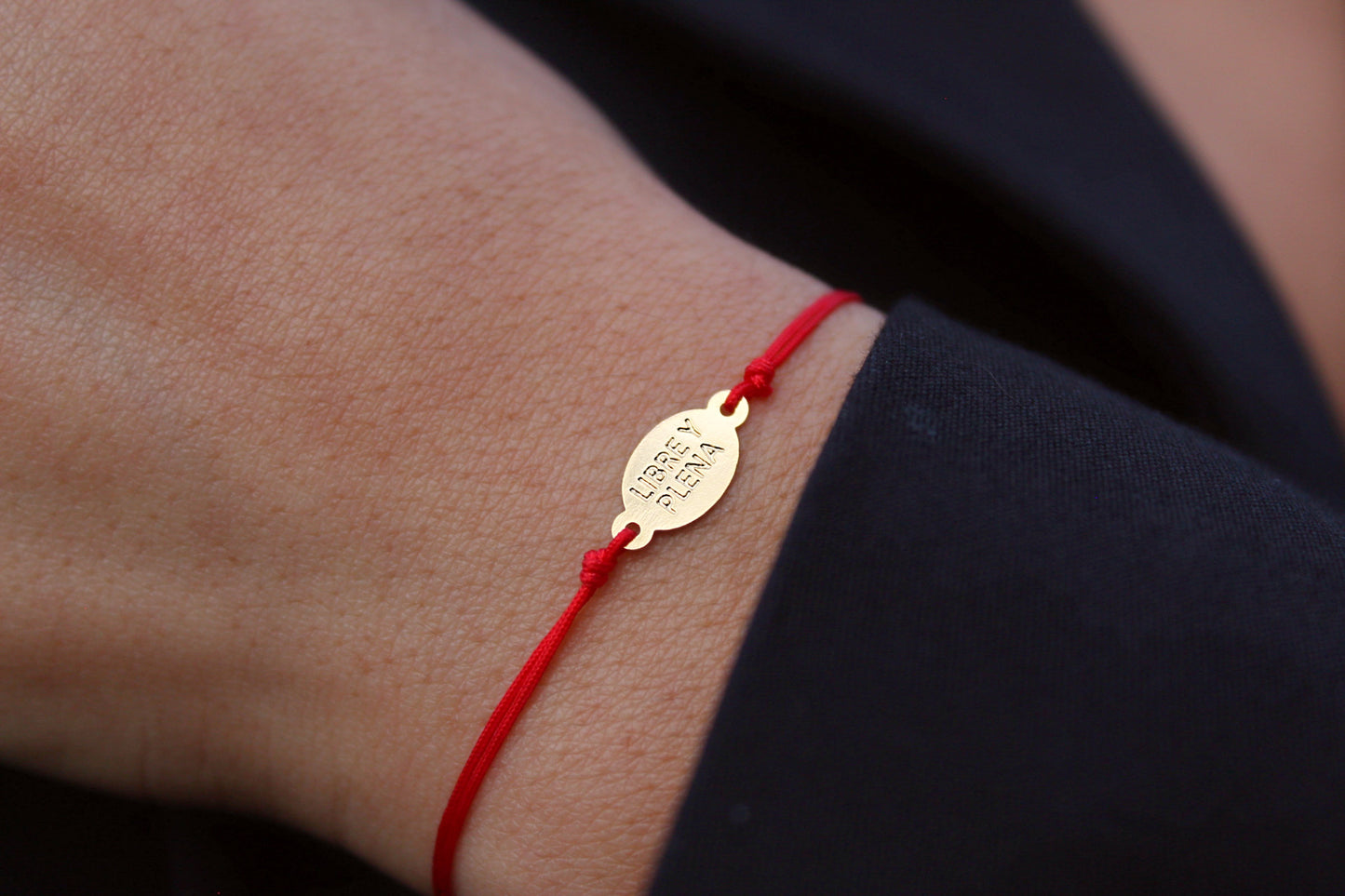 Pulsera Frases Rojo, un detalle que te recuerda quién eres.
