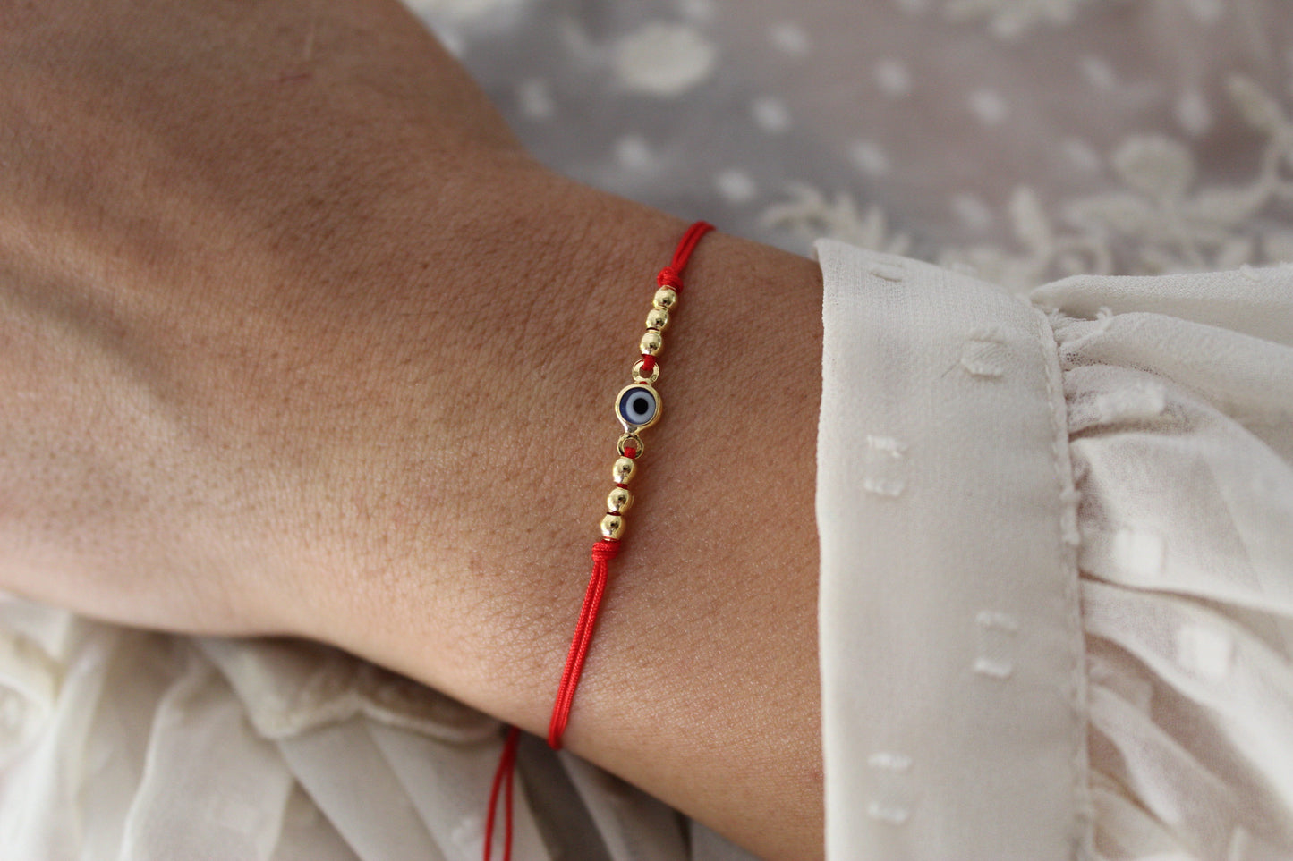 Pulsera BB Dubai Ojo Turco Azul, protección que se lleva cerca