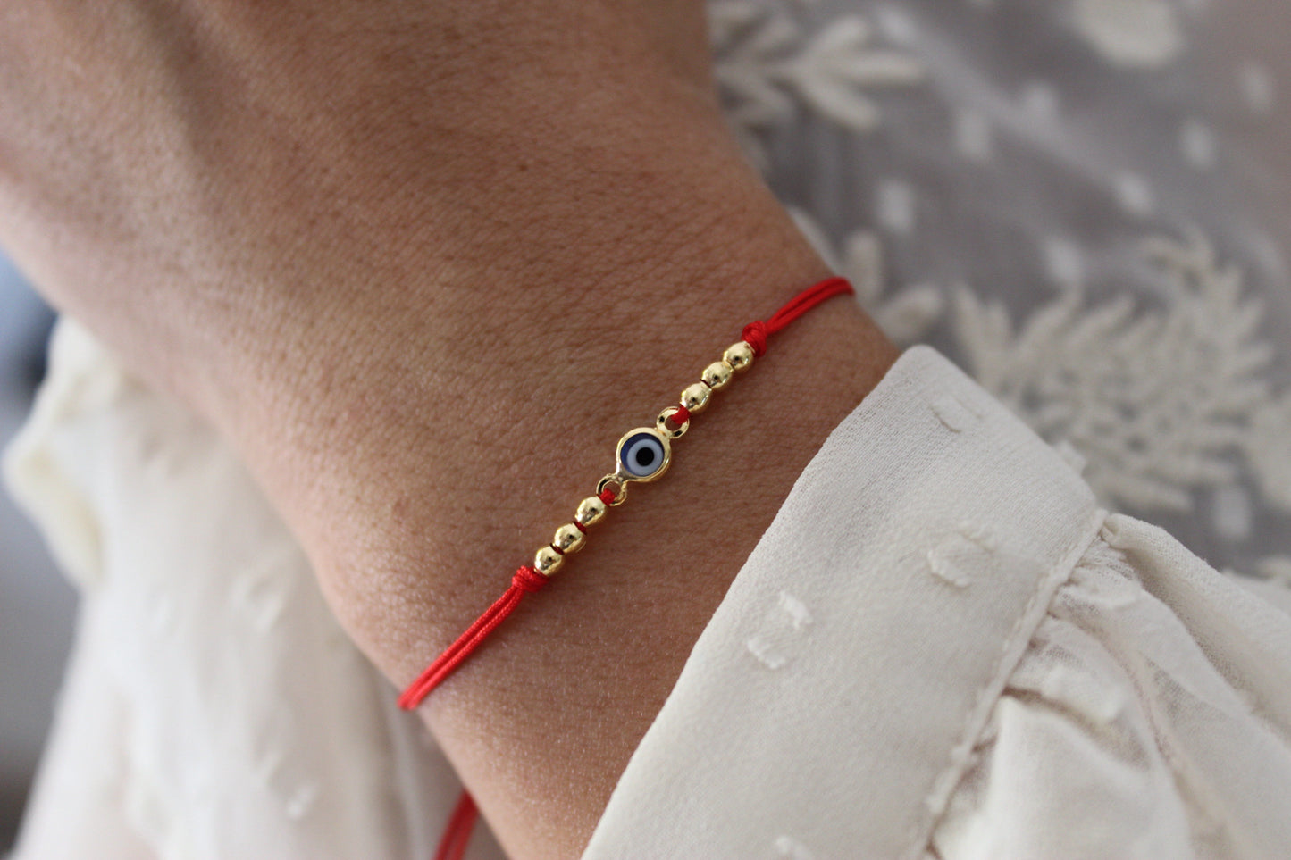 Pulsera BB Dubai Ojo Turco Azul, protección que se lleva cerca