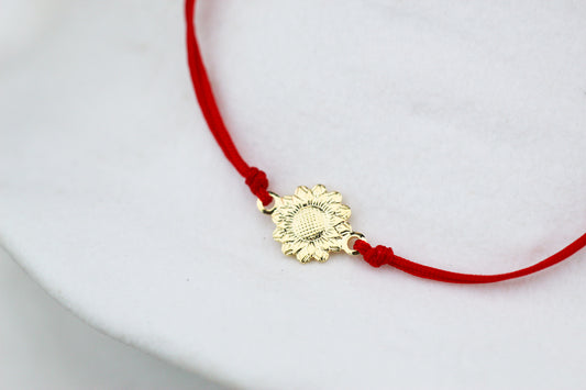 Pulsera BB Girasol Rojo, un símbolo de alegría
