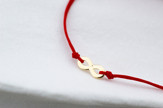 Pulsera BB Infinito Rojo, símbolo que habla de los lazos que no terminan