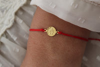 Pulsera BB Virgen de los Rayos Rojo, fe que se siente cerca 6