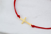 Pulsera Cruz Tex Rojo, fe que se siente cerca 2
