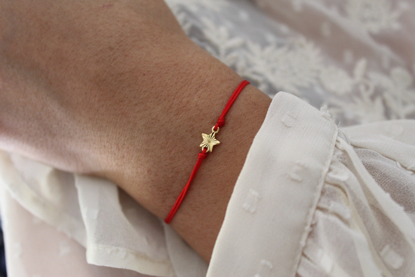 Pulsera Estrella Tex 6 m Rojo, un símbolo que ilumina tu camino