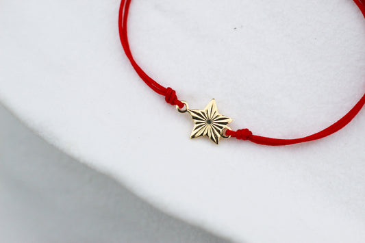 Pulsera Estrella Tex 7 m Rojo, un pequeño símbolo para seguir tu propio camino