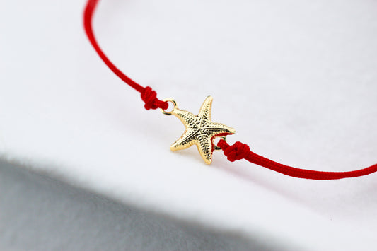 Pulsera Estrella de Mar Rojo, un símbolo del mar que inspira libertad