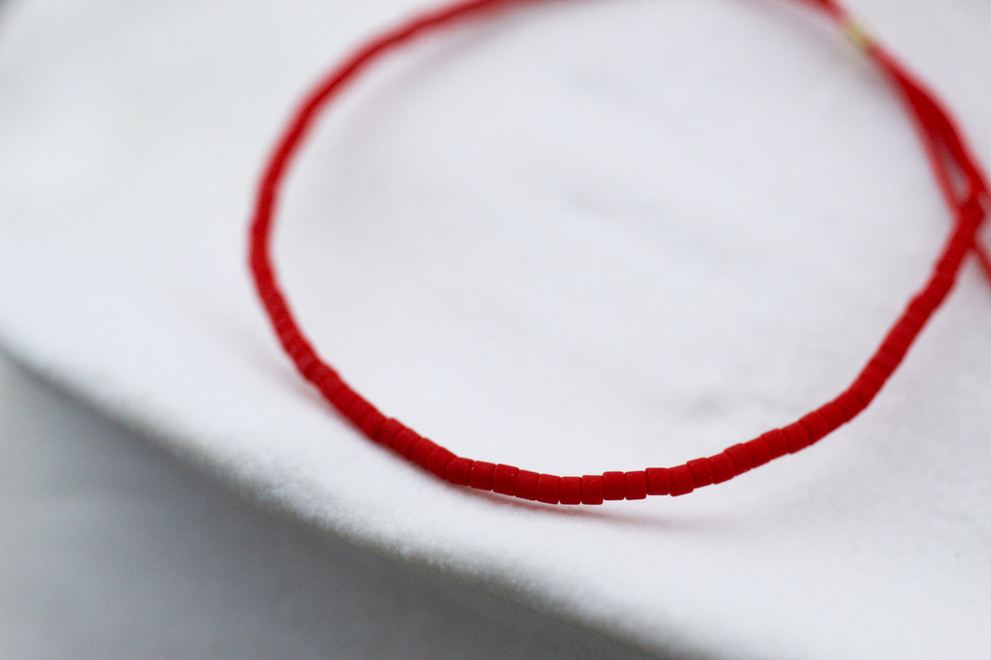 Pulsera Miyu Rojo, minimalismo que combina con todo