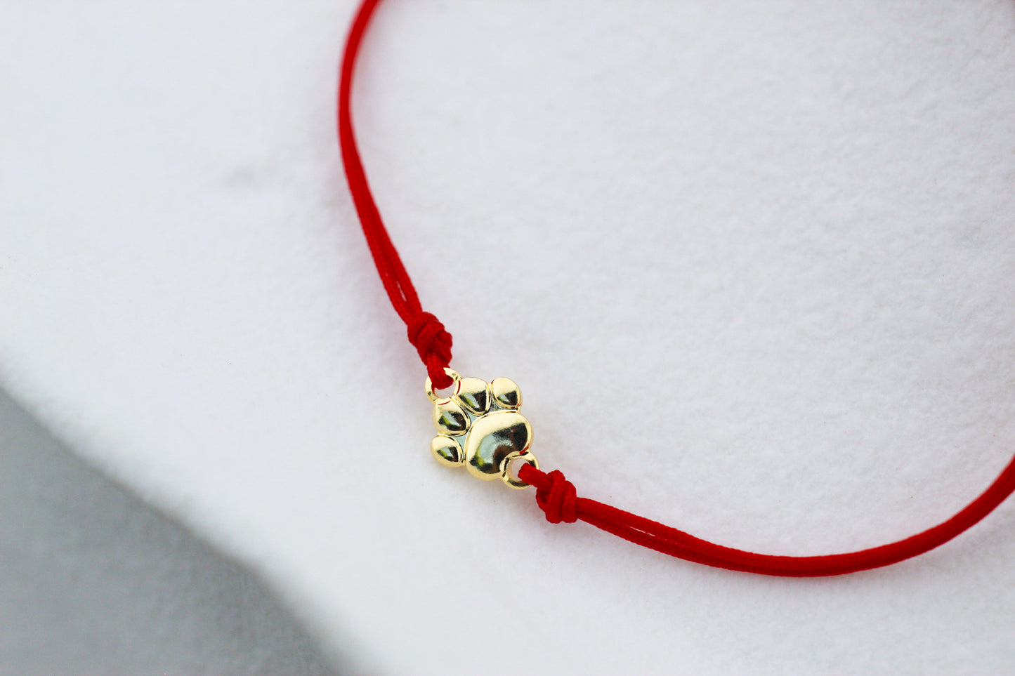 Pulsera Patita Vol Rojo, un símbolo para quienes aman a los animales