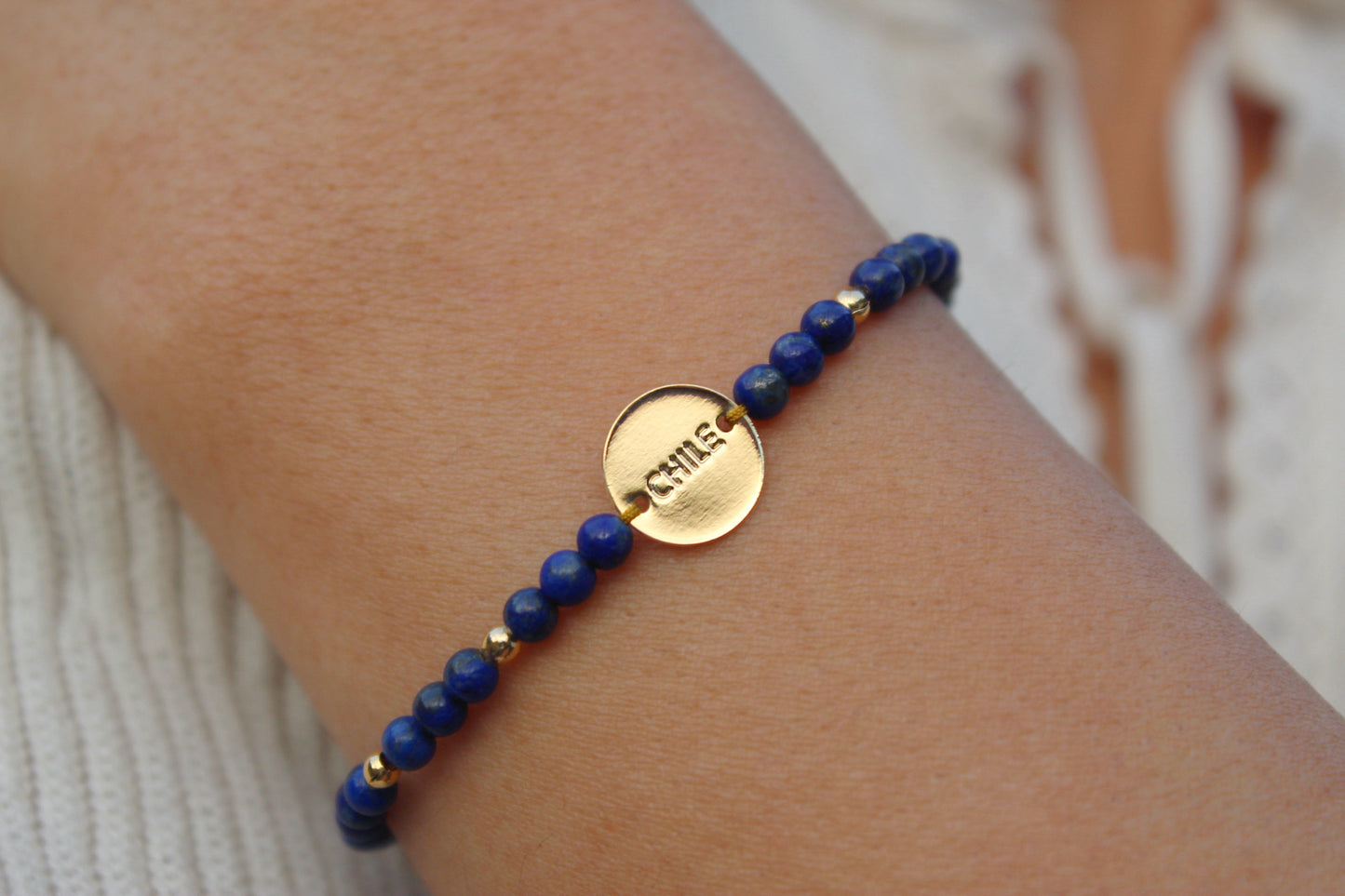Pulsera Grecia Chile Lapislázuli