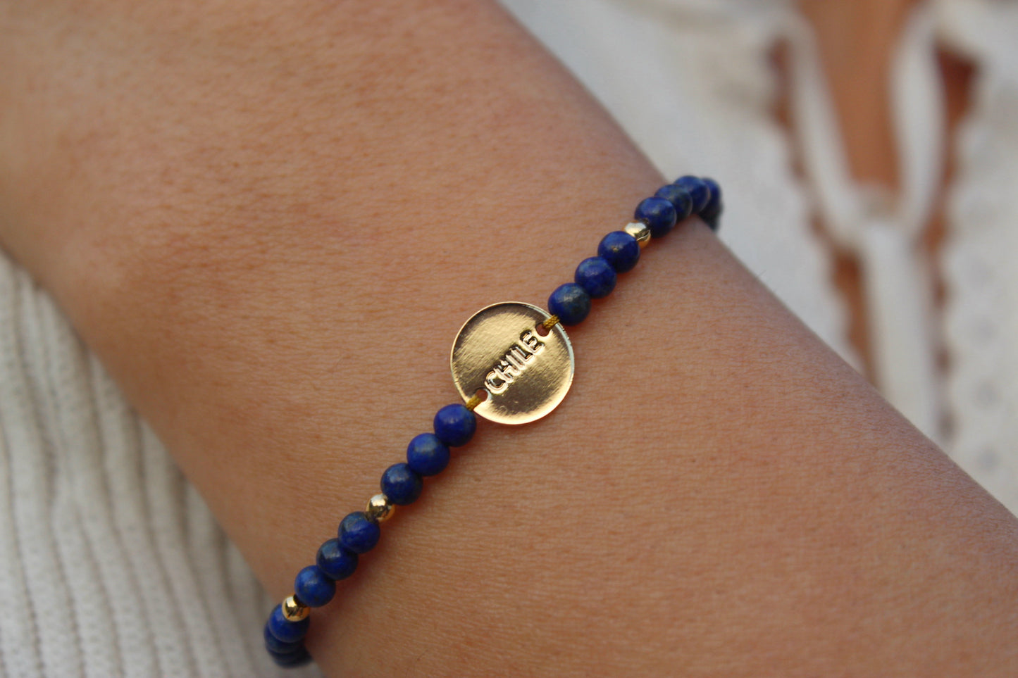 Pulsera Grecia Chile Lapislázuli