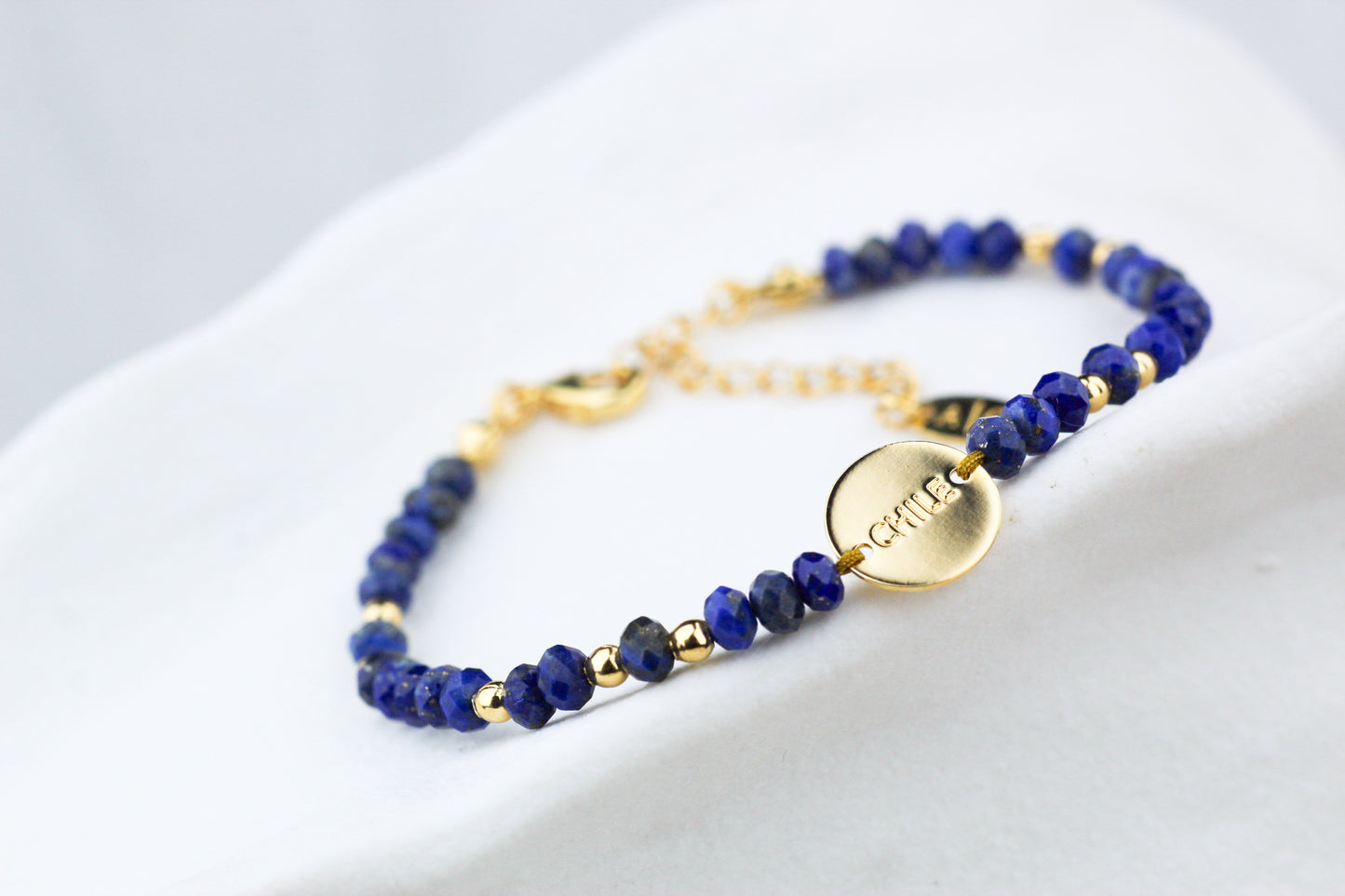 Pulsera Grecia Chile Lapislázuli Fc