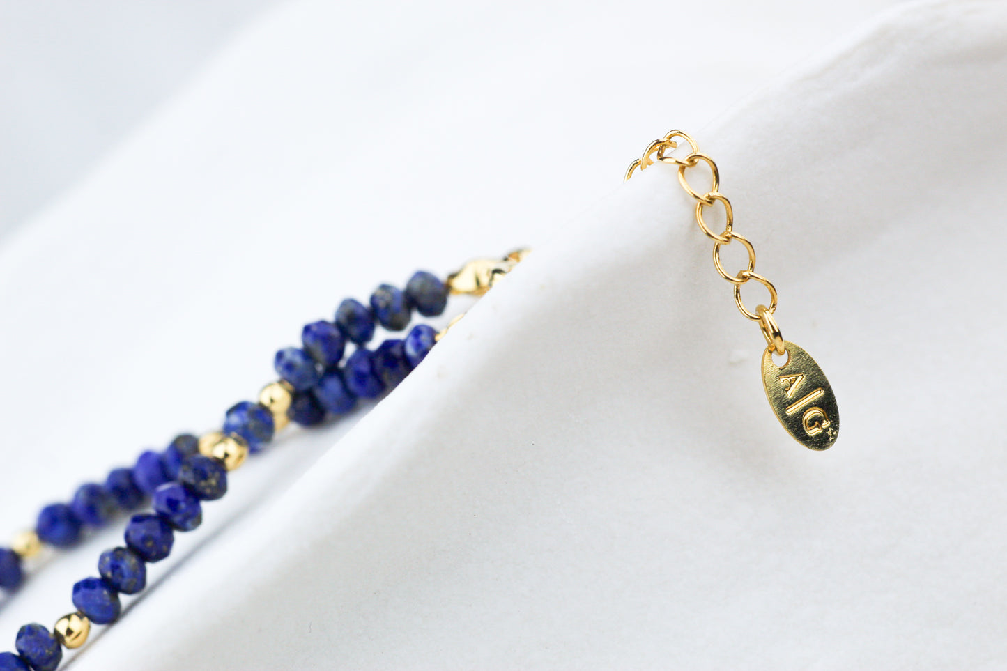 Pulsera Grecia Chile Lapislázuli Fc