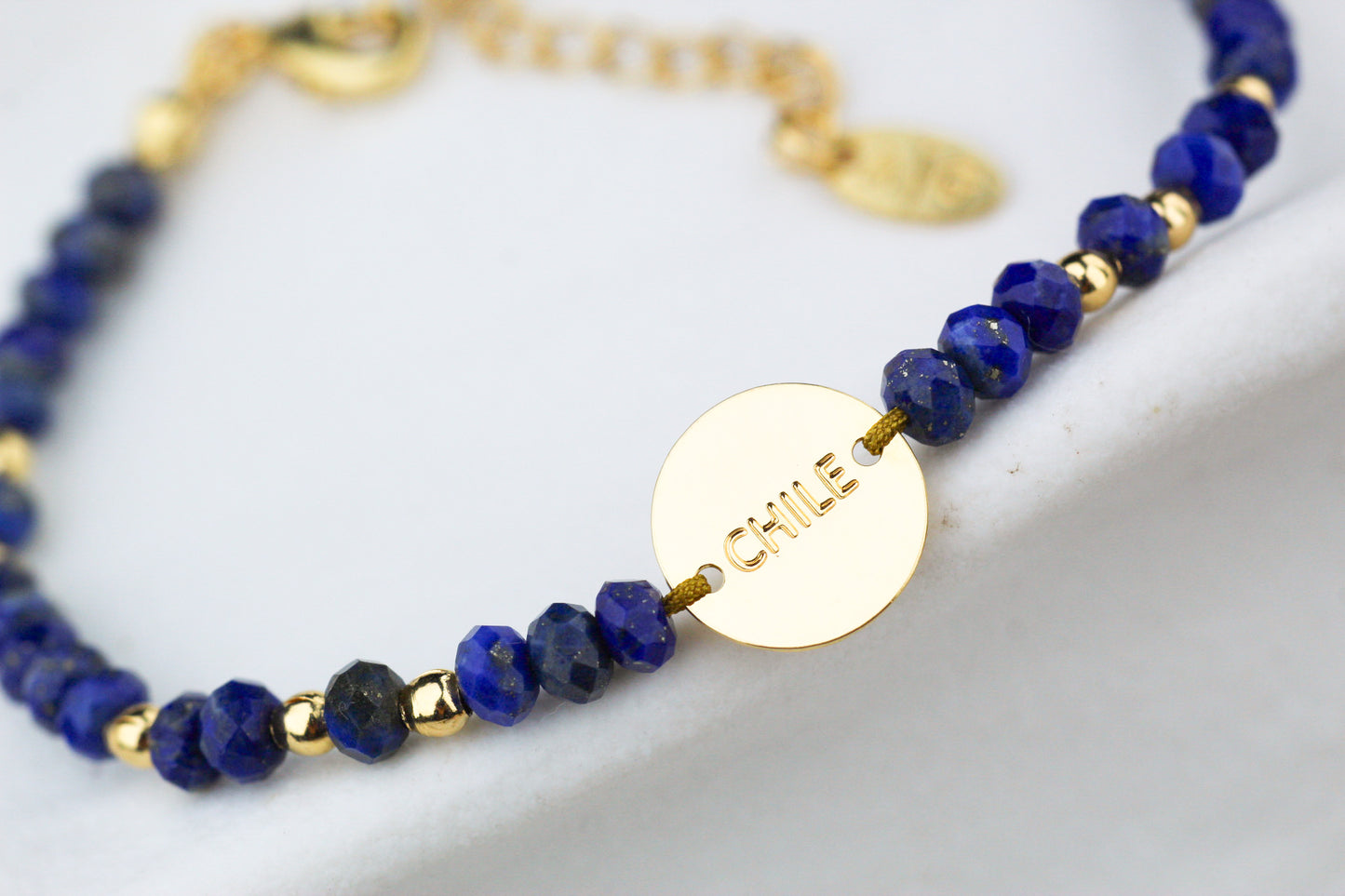 Pulsera Grecia Chile Lapislázuli Fc