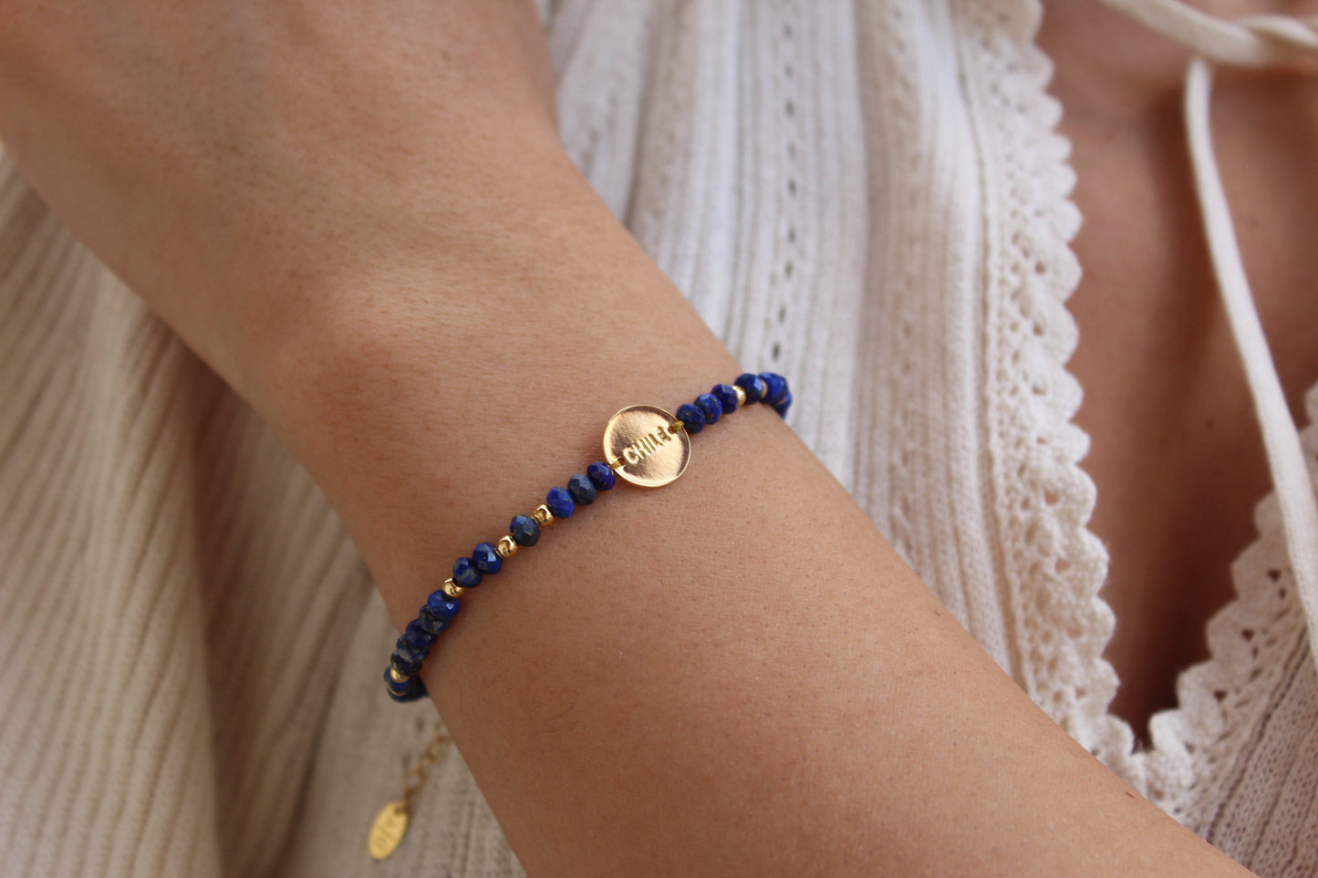 Pulsera Grecia Chile Lapislázuli Fc