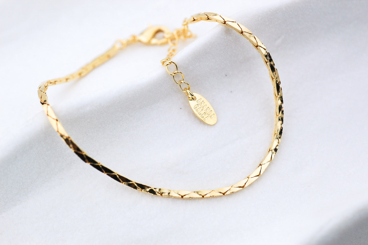 Pulsera Cola Serpiente, elegancia con textura propia