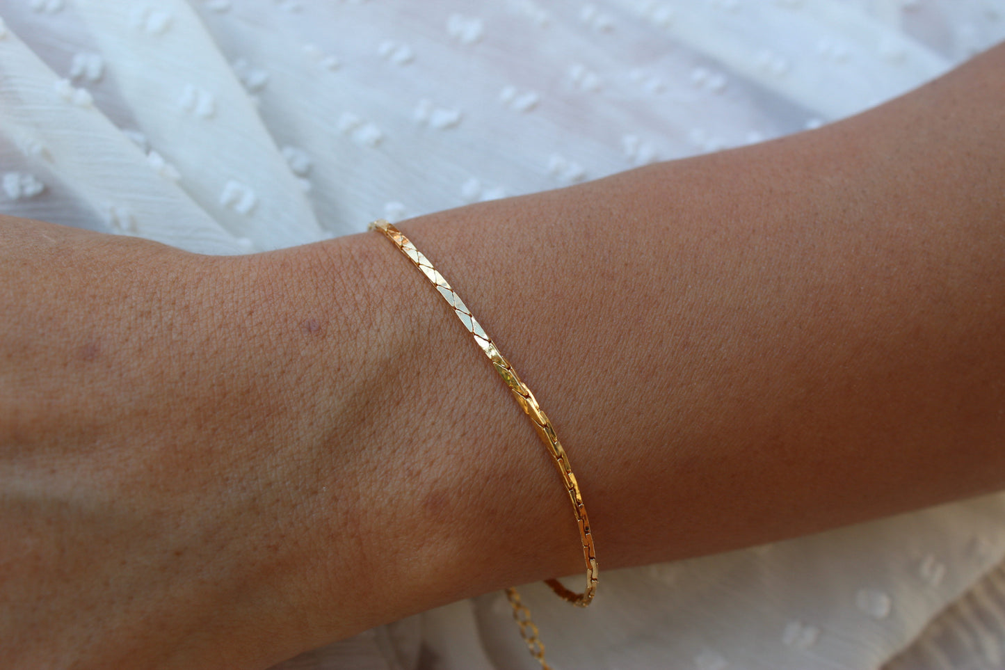 Pulsera Cola Serpiente, elegancia con textura propia