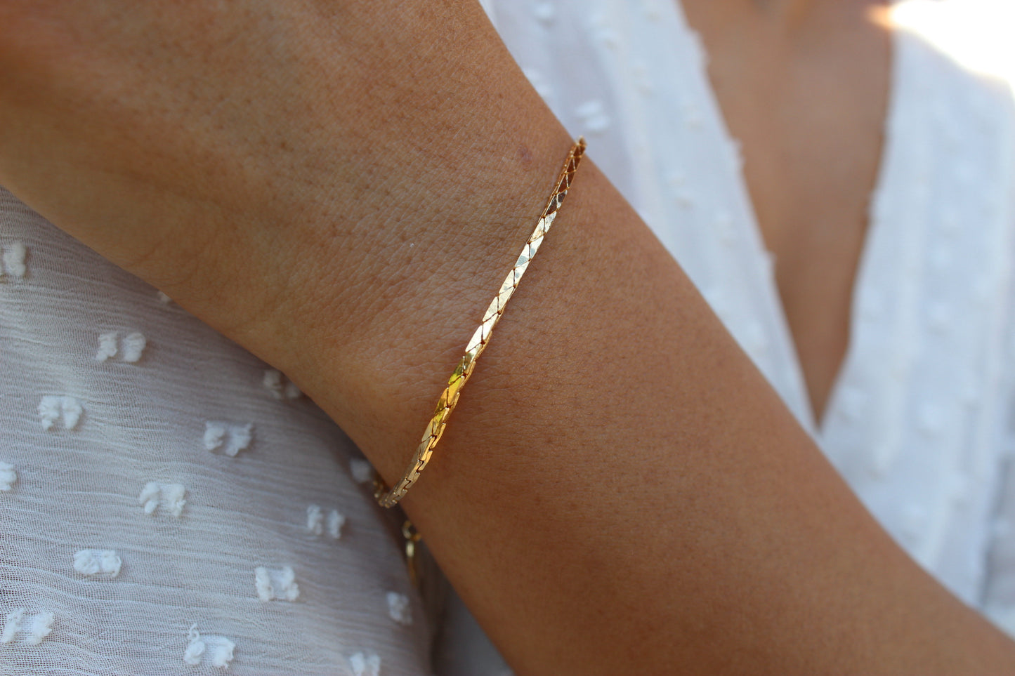 Pulsera Cola Serpiente, elegancia con textura propia